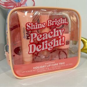 ScentXScent Peachy Delight Holiday Lip Care Trio